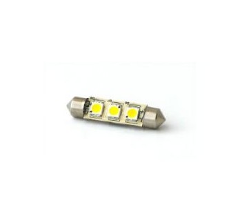 LAMPADA SV8.5 3led 42mm b/c