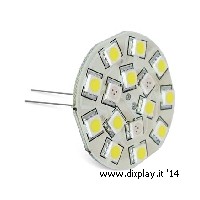 LAMPADA G4 15smd led 8V-35V bc