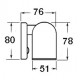 FARETTO BATSYSTEM ABS BIANCO